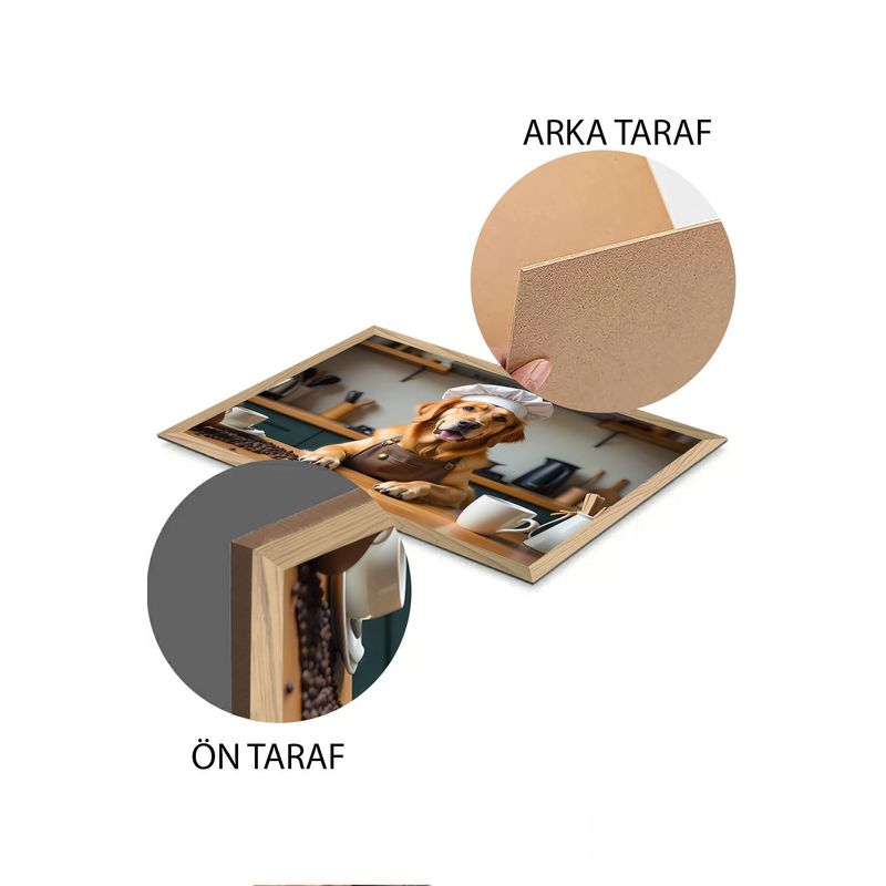 Casa si Gradina - Decoratiuni - Tablouri - Tablou Wallxpert, MDF, 33 x 48 cm, multicolor, 883TLD1664 - Infinity.ro