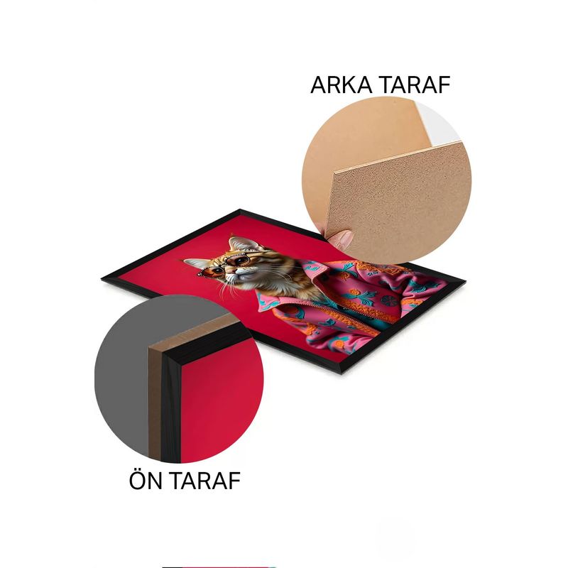 Casa si Gradina - Decoratiuni - Tablouri - Tablou Wallxpert, MDF, 33 x 48 cm, multicolor, 883TLD1592 - Infinity.ro
