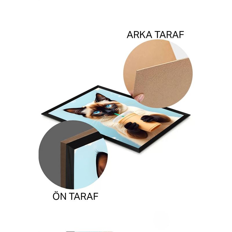 Casa si Gradina - Decoratiuni - Tablouri - Tablou Wallxpert, MDF, 33 x 48 cm, multicolor, 883TLD1594 - Infinity.ro