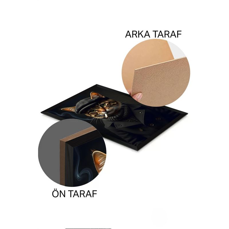Casa si Gradina - Decoratiuni - Tablouri - Tablou Wallxpert, MDF, 33 x 48 cm, multicolor, 883TLD1596 - Infinity.ro