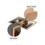 Casa si Gradina - Decoratiuni - Tablouri - Tablou Wallxpert, MDF, 33 x 48 cm, multicolor, 883TLD1657 - Infinity.ro