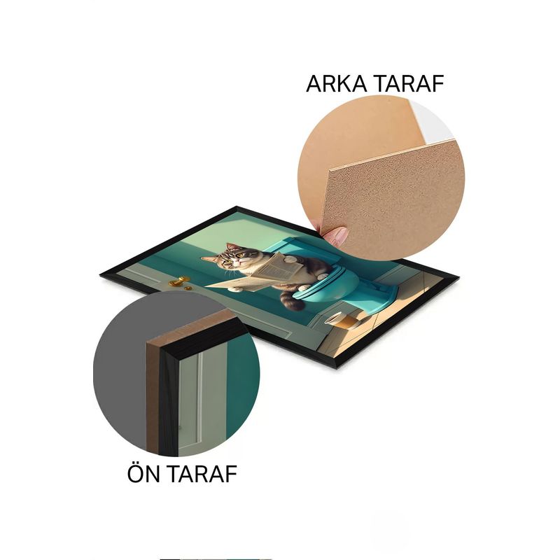 Casa si Gradina - Decoratiuni - Tablouri - Tablou Wallxpert, MDF, 33 x 48 cm, multicolor, 883TLD1577 - Infinity.ro