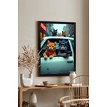 Casa si Gradina - Decoratiuni - Tablouri - Tablou Wallxpert, MDF, 33 x 48 cm, multicolor, 883TLD1573 - Infinity.ro