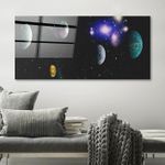 Casa si Gradina - Decoratiuni - Tablouri - Tablou sticlă securizată Wallxpert, sticlă, 50 x 120 cm, multicolor, 407MGN1200 - Infinity.ro