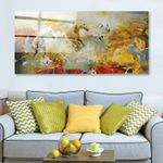 Casa si Gradina - Decoratiuni - Tablouri - Tablou sticlă securizată Wallxpert, sticlă, 50 x 120 cm, multicolor, 407MGN1199 - Infinity.ro