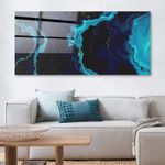 Casa si Gradina - Decoratiuni - Tablouri - Tablou sticlă securizată Wallxpert, sticlă, 50 x 120 cm, multicolor, 407MGN1193 - Infinity.ro