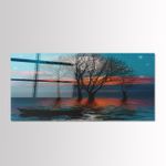 Casa si Gradina - Decoratiuni - Tablouri - Tablou sticlă securizată Wallxpert, sticlă, 50 x 120 cm, multicolor, 407MGN1196 - Infinity.ro