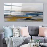 Casa si Gradina - Decoratiuni - Tablouri - Tablou sticlă securizată Wallxpert, sticlă, 50 x 120 cm, multicolor, 407MGN1184 - Infinity.ro