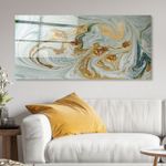 Casa si Gradina - Decoratiuni - Tablouri - Tablou sticlă securizată Wallxpert, sticlă, 50 x 120 cm, multicolor, 407MGN1178 - Infinity.ro