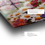 Casa si Gradina - Decoratiuni - Tablouri - Tablou sticlă securizată Wallxpert, sticlă, 50 x 120 cm, multicolor, 407MGN1165 - Infinity.ro