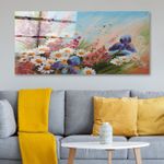 Casa si Gradina - Decoratiuni - Tablouri - Tablou sticlă securizată Wallxpert, sticlă, 50 x 120 cm, multicolor, 407MGN1165 - Infinity.ro