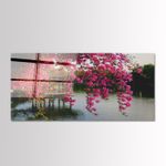 Casa si Gradina - Decoratiuni - Tablouri - Tablou sticlă securizată Wallxpert, sticlă, 50 x 120 cm, multicolor, 407MGN1160 - Infinity.ro