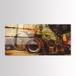 Casa si Gradina - Decoratiuni - Tablouri - Tablou sticlă securizată Wallxpert, sticlă, 50 x 120 cm, multicolor, 407MGN1168 - Infinity.ro