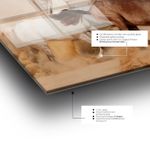 Casa si Gradina - Decoratiuni - Tablouri - Tablou sticlă securizată Wallxpert, sticlă, 50 x 120 cm, multicolor, 407MGN1150 - Infinity.ro