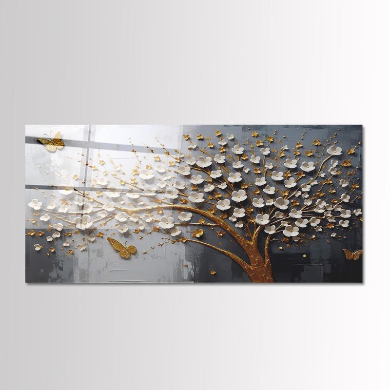 Casa si Gradina - Decoratiuni - Tablouri - Tablou sticlă securizată Wallxpert, sticlă, 50 x 120 cm, multicolor, 407MGN1141 - Infinity.ro