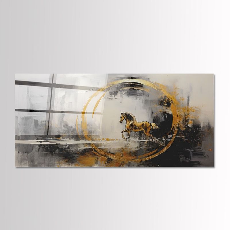 Casa si Gradina - Decoratiuni - Tablouri - Tablou sticlă securizată Wallxpert, sticlă, 50 x 120 cm, multicolor, 407MGN1138 - Infinity.ro