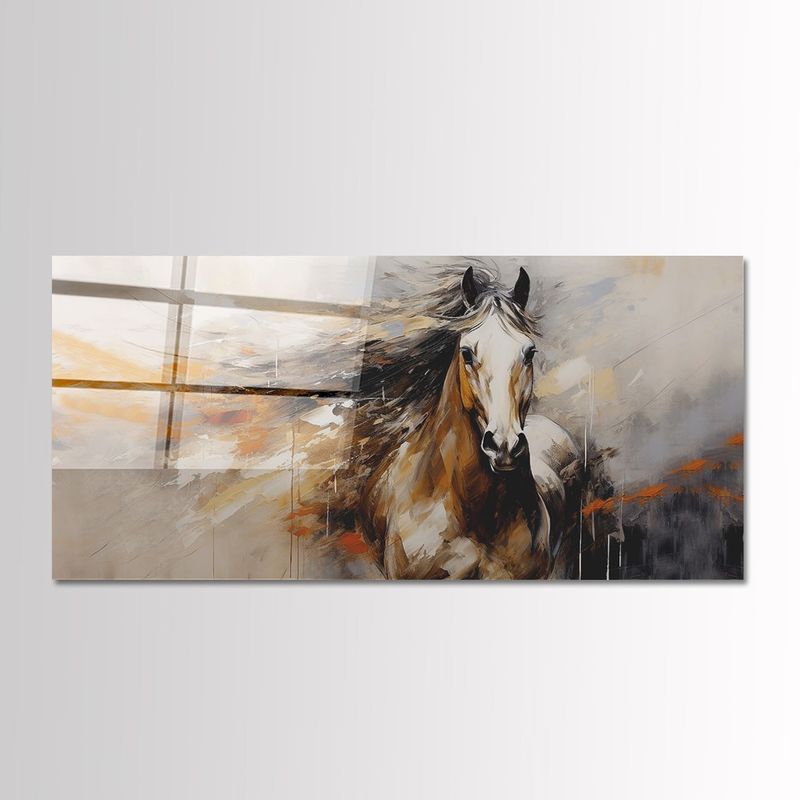 Casa si Gradina - Decoratiuni - Tablouri - Tablou sticlă securizată Wallxpert, sticlă, 50 x 120 cm, multicolor, 407MGN1135 - Infinity.ro