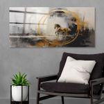 Casa si Gradina - Decoratiuni - Tablouri - Tablou sticlă securizată Wallxpert, sticlă, 50 x 120 cm, multicolor, 407MGN1138 - Infinity.ro