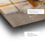 Casa si Gradina - Decoratiuni - Tablouri - Tablou sticlă securizată Wallxpert, sticlă, 50 x 120 cm, multicolor, 407MGN1135 - Infinity.ro