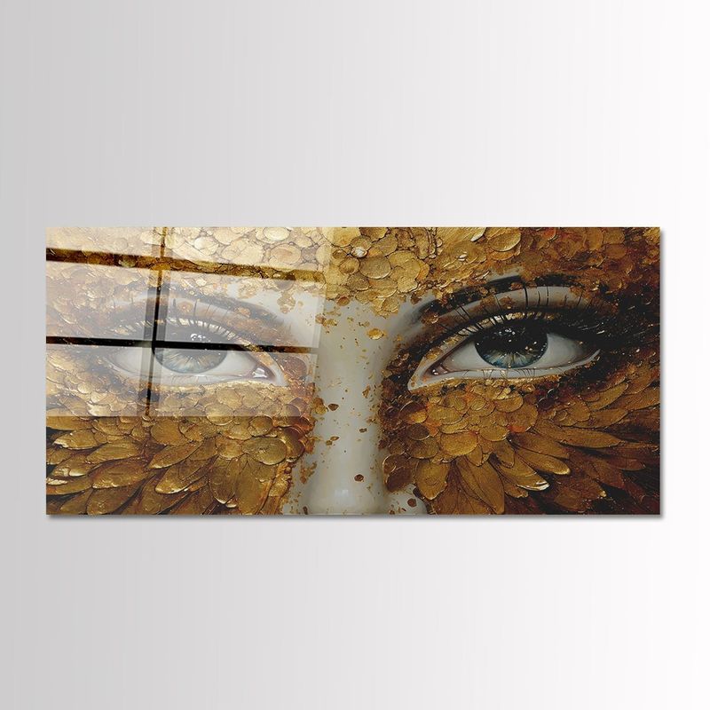 Casa si Gradina - Decoratiuni - Tablouri - Tablou sticlă securizată Wallxpert, sticlă, 50 x 120 cm, multicolor, 407MGN1139 - Infinity.ro