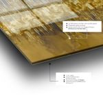 Casa si Gradina - Decoratiuni - Tablouri - Tablou sticlă securizată Wallxpert, sticlă, 50 x 120 cm, multicolor, 407MGN1105 - Infinity.ro