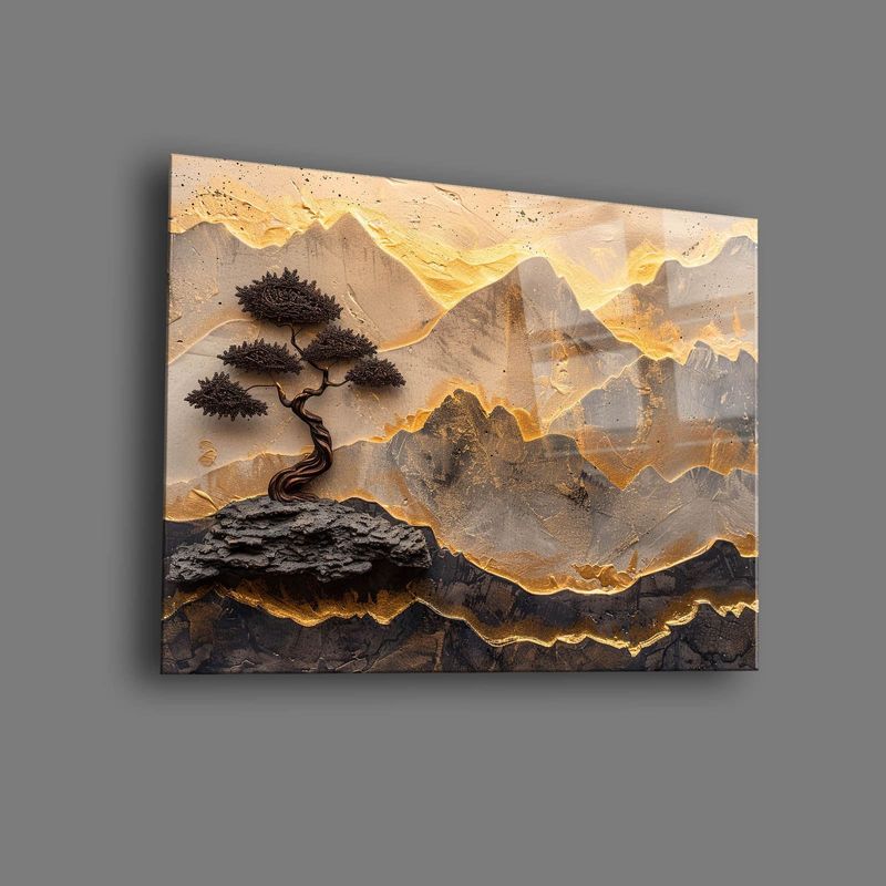Casa si Gradina - Decoratiuni - Tablouri - Tablou sticlă securizată Wallxpert, sticlă, 35 x 50 cm, multicolor, 544CLR1570 - Infinity.ro