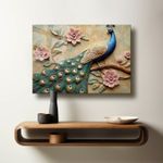 Casa si Gradina - Decoratiuni - Tablouri - Tablou sticlă securizată Wallxpert, sticlă, 35 x 50 cm, multicolor, 544CLR1552 - Infinity.ro