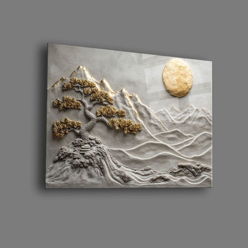 Casa si Gradina - Decoratiuni - Tablouri - Tablou sticlă securizată Wallxpert, sticlă, 35 x 50 cm, multicolor, 544CLR1492 - Infinity.ro