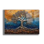 Casa si Gradina - Decoratiuni - Tablouri - Tablou sticlă securizată Wallxpert, sticlă, 35 x 50 cm, multicolor, 544CLR1438 - Infinity.ro