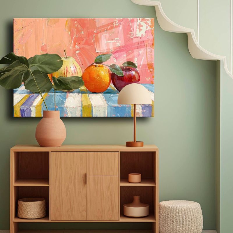 Casa si Gradina - Decoratiuni - Tablouri - Tablou sticlă securizată Wallxpert, sticlă, 35 x 50 cm, multicolor, 544CLR1420 - Infinity.ro