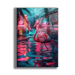 Casa si Gradina - Decoratiuni - Tablouri - Tablou sticlă securizată Wallxpert, sticlă, 35 x 50 cm, multicolor, 544CLR1384 - Infinity.ro