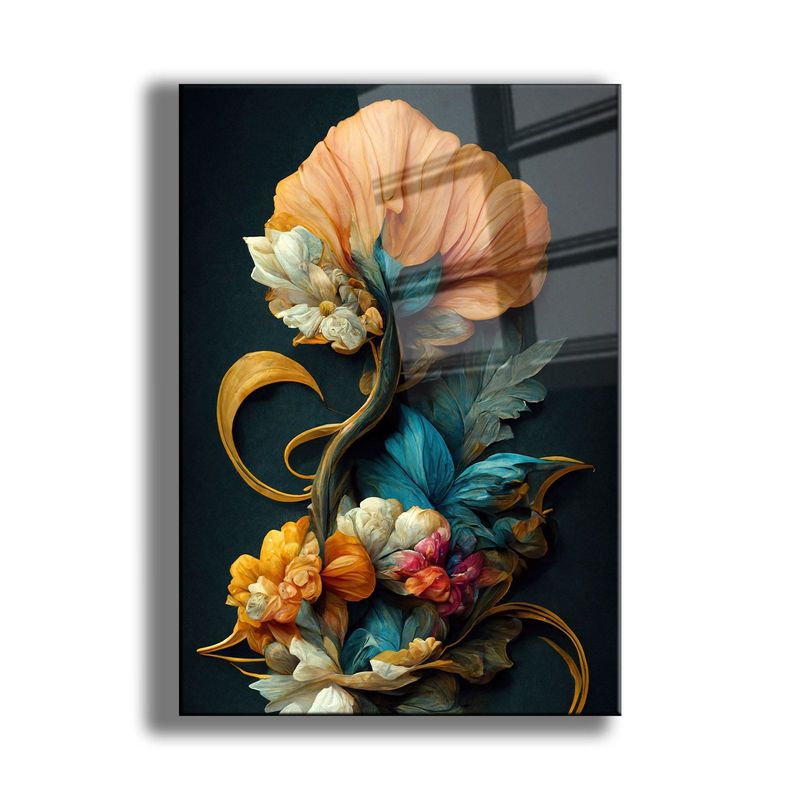 Casa si Gradina - Decoratiuni - Tablouri - Tablou sticlă securizată Wallxpert, sticlă, 35 x 50 cm, multicolor, 544CLR1378 - Infinity.ro