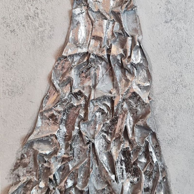 Casa si Gradina - Decoratiuni - Tablouri - Tablou ulei Wallxpert, lemn, 52 x 122 cm, multicolor, 405HND1382 - Infinity.ro