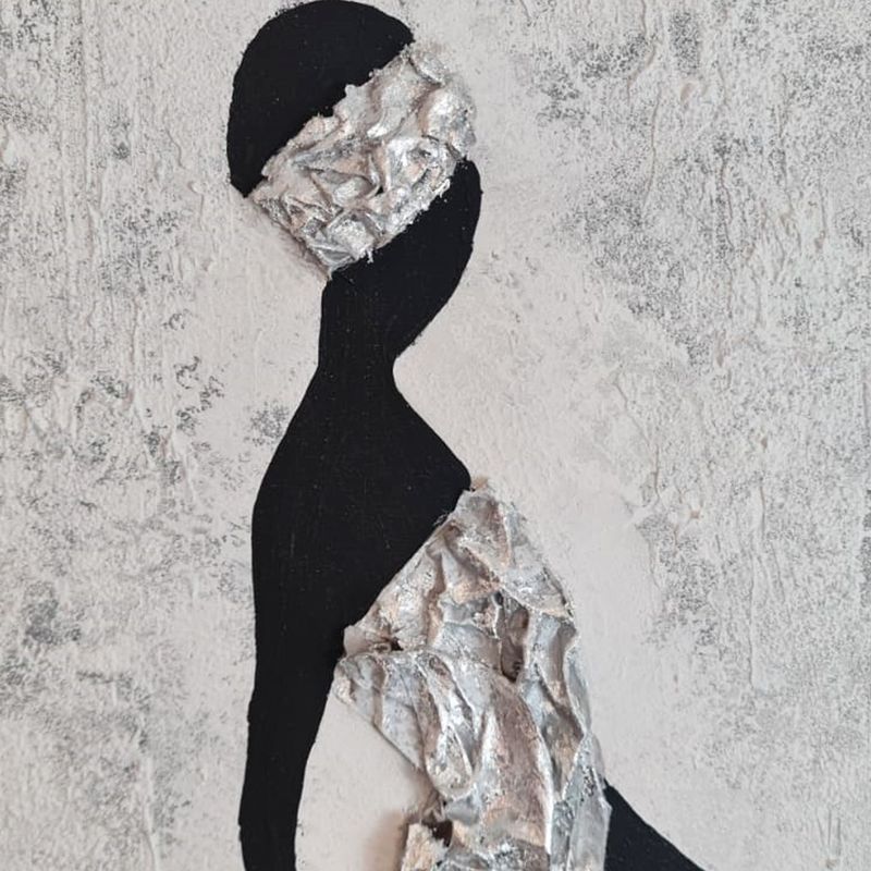 Casa si Gradina - Decoratiuni - Tablouri - Tablou ulei Wallxpert, lemn, 52 x 122 cm, multicolor, 405HND1382 - Infinity.ro