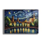 Casa si Gradina - Decoratiuni - Tablouri - Tablou sticlă securizată Wallxpert, sticlă, 35 x 50 cm, multicolor, 544CLR1348 - Infinity.ro