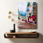Casa si Gradina - Decoratiuni - Tablouri - Tablou sticlă securizată Wallxpert, sticlă, 35 x 50 cm, multicolor, 544CLR1264 - Infinity.ro