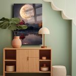 Casa si Gradina - Decoratiuni - Tablouri - Tablou sticlă securizată Wallxpert, sticlă, 35 x 50 cm, multicolor, 544CLR1318 - Infinity.ro