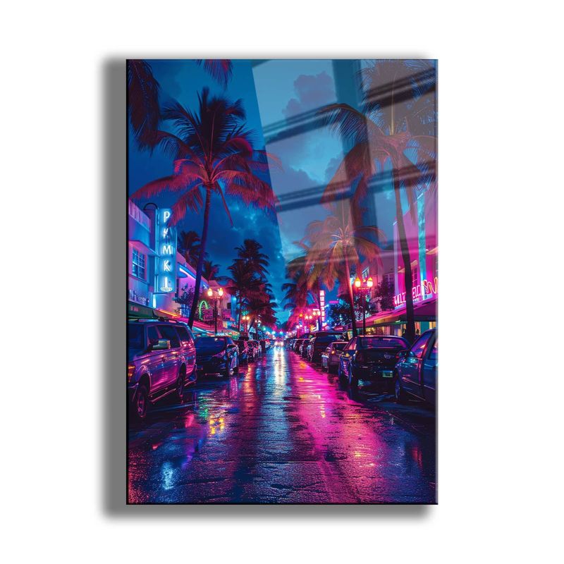 Casa si Gradina - Decoratiuni - Tablouri - Tablou sticlă securizată Wallxpert, sticlă, 35 x 50 cm, multicolor, 544CLR1210 - Infinity.ro
