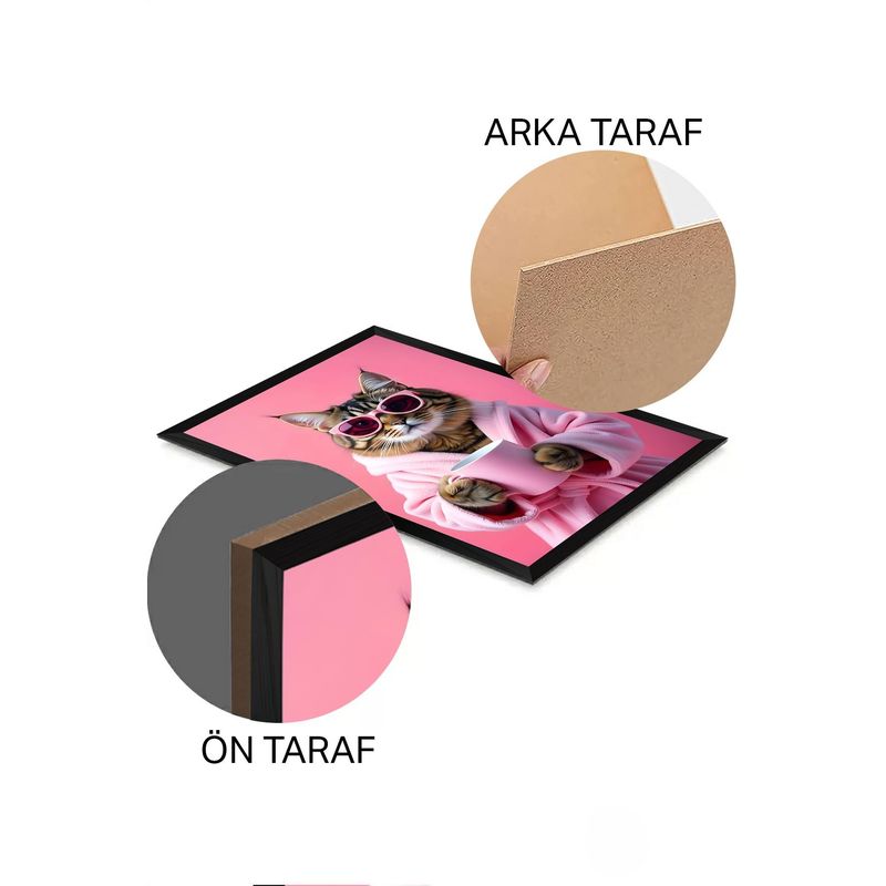 Casa si Gradina - Decoratiuni - Tablouri - Tablou Wallxpert, MDF, 20 x 30 cm, multicolor, 883TLD1549 - Infinity.ro
