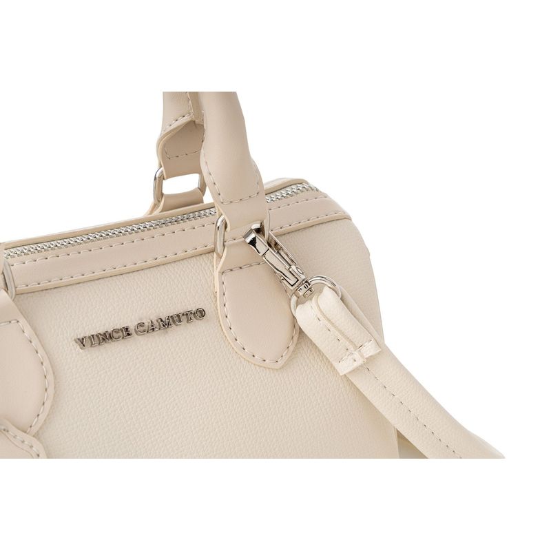 Fashion, accesorii si bijuterii - Femei - Accesorii femei - Genti si rucsacuri femei - Geantă Lucky Bees, piele, 13 x 21 x 13 cm, crem, 946VNC1279 - Infinity.ro