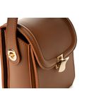 Fashion, accesorii si bijuterii - Femei - Accesorii femei - Genti si rucsacuri femei - Geantă crossbody Lucky Bees, piele, 7 x 13.5 x 17 cm, tan, 946VNC1161 - Infinity.ro