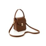 Fashion, accesorii si bijuterii - Femei - Accesorii femei - Genti si rucsacuri femei - Geantă crossbody Lucky Bees, piele, 7 x 13.5 x 17 cm, tan, 946VNC1161 - Infinity.ro