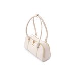 Fashion, accesorii si bijuterii - Femei - Accesorii femei - Genti si rucsacuri femei - Geantă de umăr Lucky Bees, piele, 6 x 32 x 11 cm, alb, 946VNC1330 - Infinity.ro