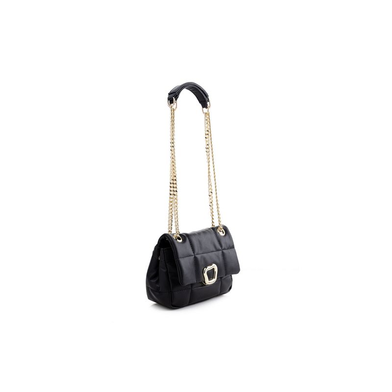 Fashion, accesorii si bijuterii - Femei - Accesorii femei - Genti si rucsacuri femei - Geantă de umăr Lucky Bees, piele, 8 x 20 x 17 cm, negru, 946VNC1116 - Infinity.ro