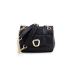Fashion, accesorii si bijuterii - Femei - Accesorii femei - Genti si rucsacuri femei - Geantă de umăr Lucky Bees, piele, 8 x 20 x 17 cm, negru, 946VNC1116 - Infinity.ro