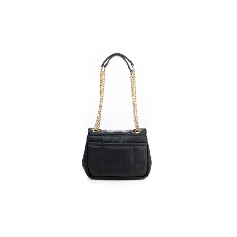 Fashion, accesorii si bijuterii - Femei - Accesorii femei - Genti si rucsacuri femei - Geantă de umăr Lucky Bees, piele, 8 x 20 x 17 cm, negru, 946VNC1124 - Infinity.ro