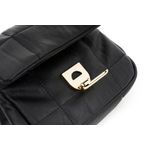 Fashion, accesorii si bijuterii - Femei - Accesorii femei - Genti si rucsacuri femei - Geantă de umăr Lucky Bees, piele, 8 x 20 x 17 cm, negru, 946VNC1124 - Infinity.ro