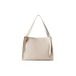 Fashion, accesorii si bijuterii - Femei - Accesorii femei - Genti si rucsacuri femei - Tote bag Lucky Bees, piele, 15 x 35 x 27 cm, crem, 946VNC1302 - Infinity.ro