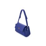 Fashion, accesorii si bijuterii - Femei - Accesorii femei - Genti si rucsacuri femei - Geantă de umăr Lucky Bees, piele, 10 x 23 x 15 cm, sax albastru, 671LKB2140 - Infinity.ro