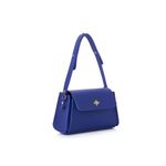 Fashion, accesorii si bijuterii - Femei - Accesorii femei - Genti si rucsacuri femei - Geantă de umăr Lucky Bees, piele, 10 x 23 x 15 cm, sax albastru, 671LKB2140 - Infinity.ro